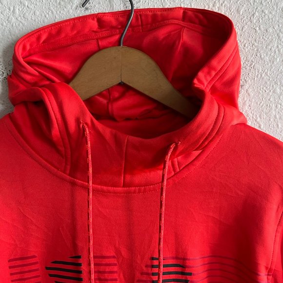 Under Armour Men's Fleece Spectrum Pro Orange Hoodie Jacket Size M - Picture 5 of 9